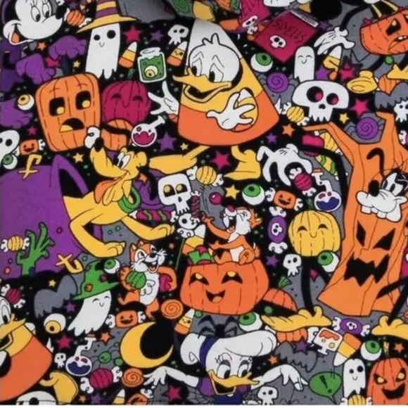 Disney Halloween Pajamas set Mickey Mouse cotton fitted Pj - Picture 4 of 6